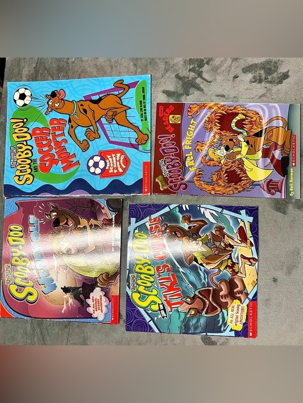 Scholastic Scooby-Doo Books Set of 4